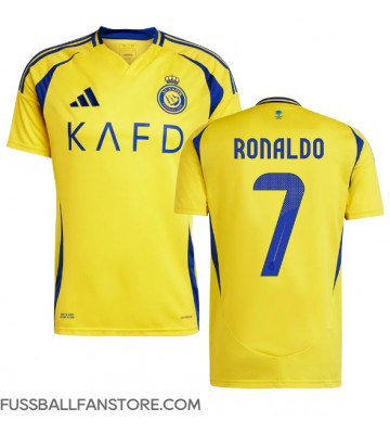 Al-Nassr Cristiano Ronaldo #7 Replik Heimtrikot 2024-25 Kurzarm